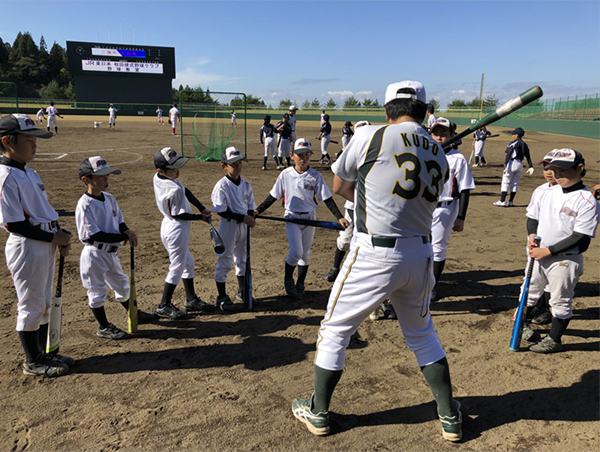 JR秋田小学生野球教室